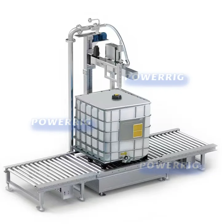 Automatic 200L 1000L Motor Lube Oil Lubricant Drum And Tank Weighing Ibc Filling Machine