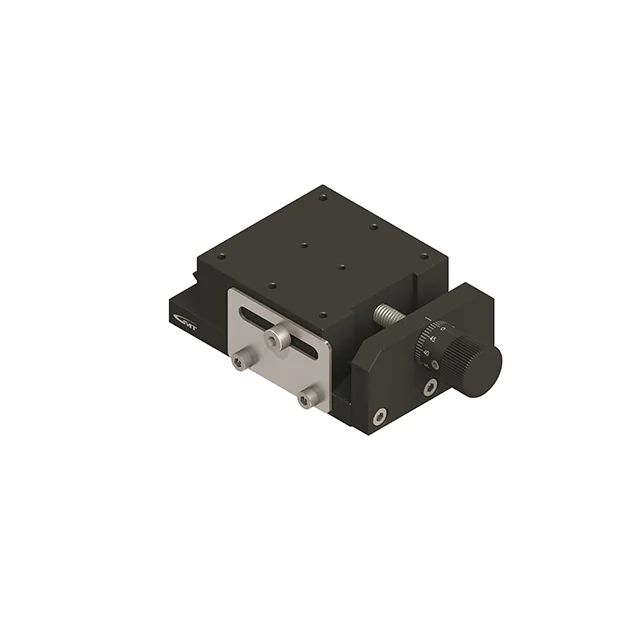 In stock with dovetail guiding x axis feeding screw type manual stage