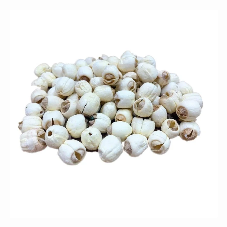 Popular Natural Dried White Lotus Seeds Edible Zero Additives Lotus Flower Seed Lian Zi for Cooking Soup Dessert