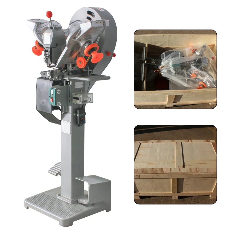 Автоматическая машина для закрепления крючков обуви шляп одежды джинсов штор