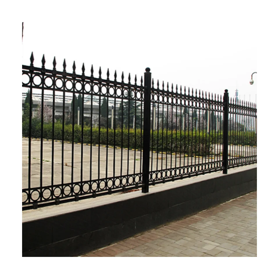 Best Selling Decorative Garden Buildings Galvanized Zinc Steel Garden Metal Fence