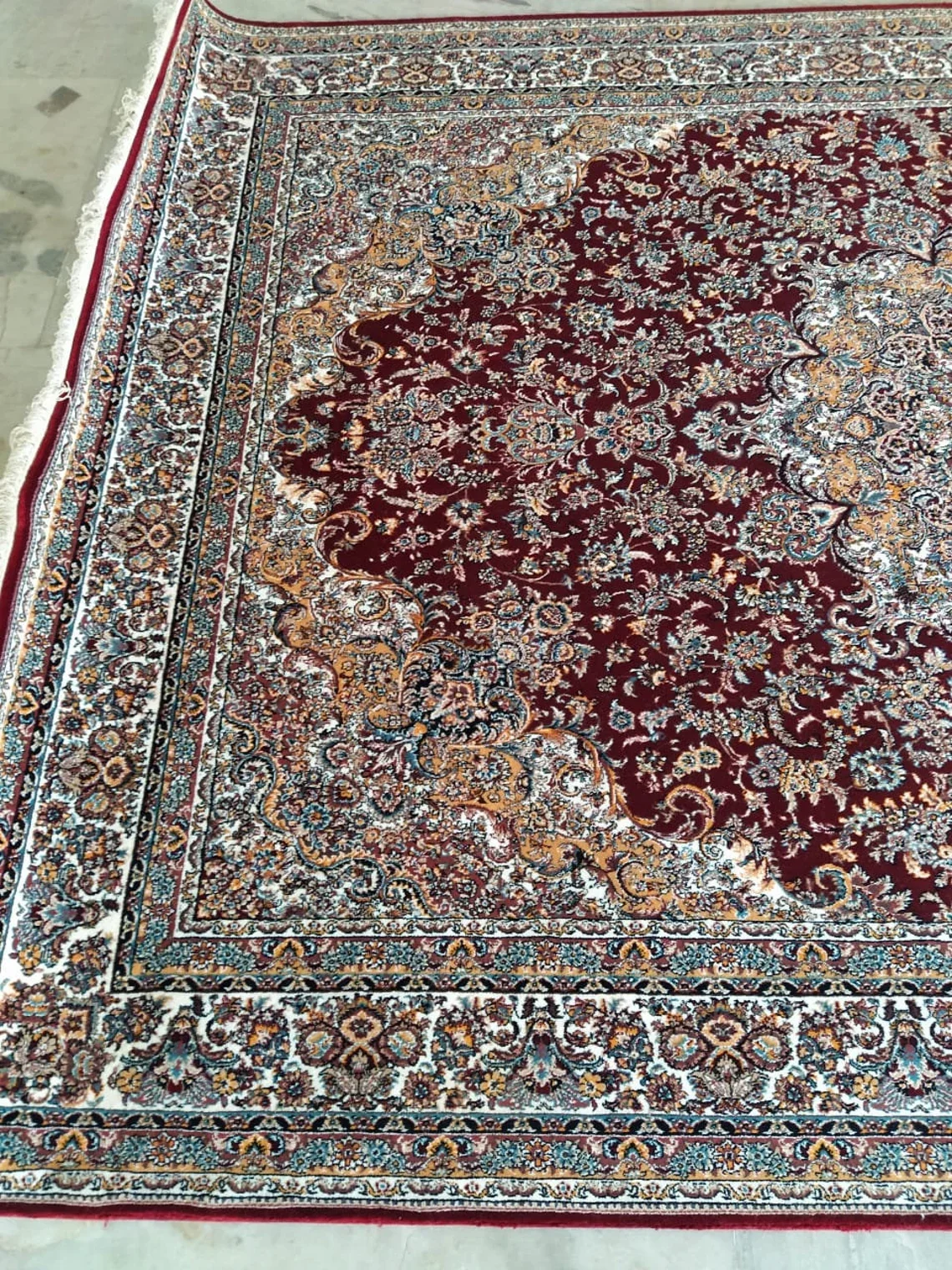 Excellent Quality Handmade Silk on Silk Persian Rug for living room Use Available at Wholesale Price Smart Floor Rug