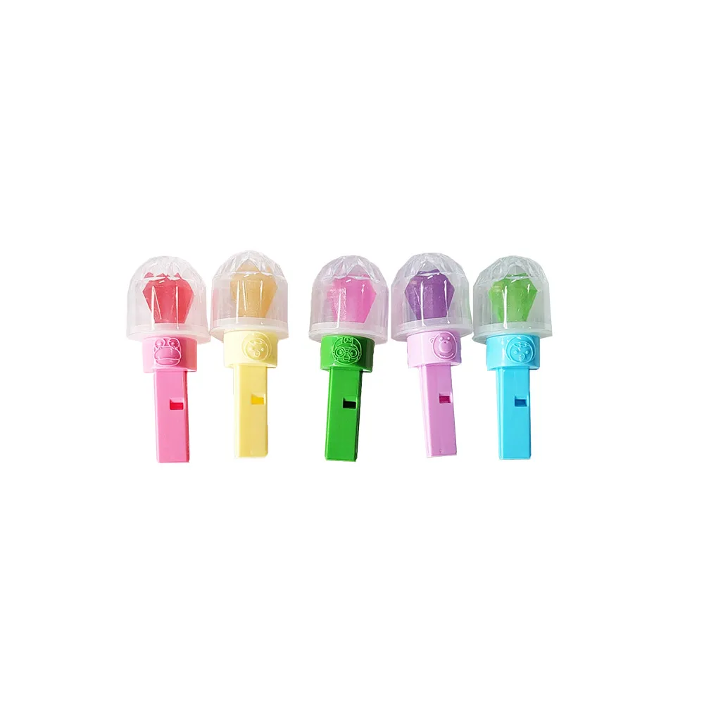[I VISION] Candy Toys Kids Pororo LED Flute Candy 10g Apple Yogurt Watermelon Grape and Strawberry Very Popular with Children