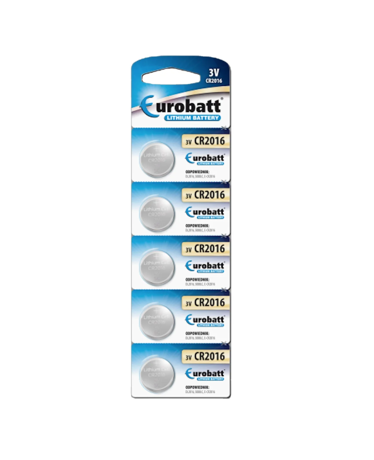Eurobatt Lithium Battery CR2032 - BP5