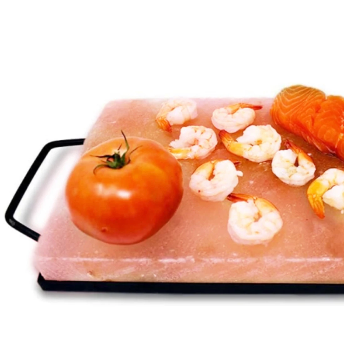 Himalayan salt cooking slabs Fruits And Meats natural crystal Slabs BBQ slabs with tray Wholesale Price