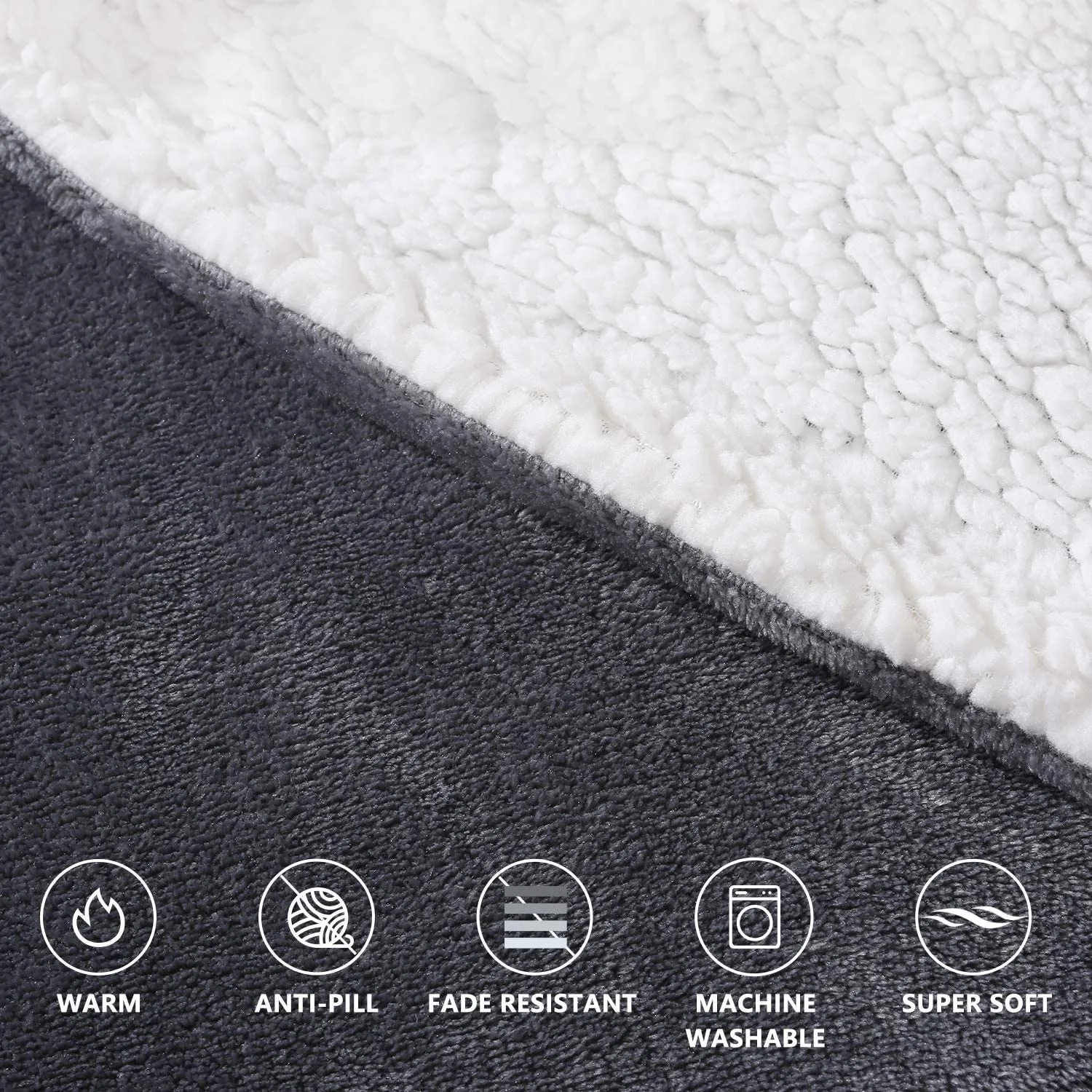 Sherpa Throw Fleece blanket hoodie  Solid for Winter hoodie blanket Polyester Soft Warm Christmas gift blanket hoodie oversized