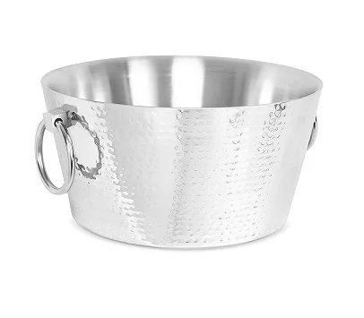 Hotel bar use Drink ware Galvanized  ice bucket