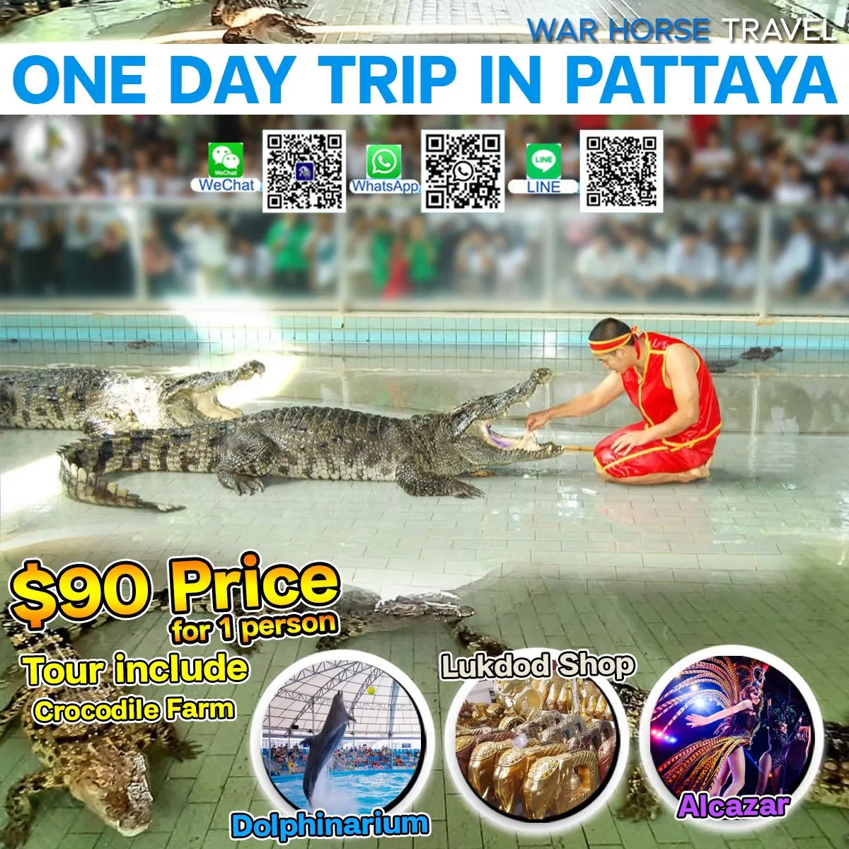 1: В Pattaya Sea показать путешествия пакеты Паттайя путешествия