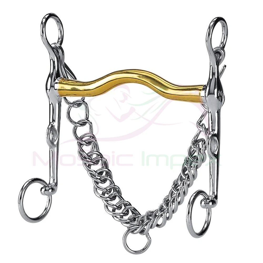 Mosaic Impex Premium Stainless Steel Full Cheek Snaffle Horse Bit Durable Equestrian Equipment Horse Riding Hot Sale Custom Logo