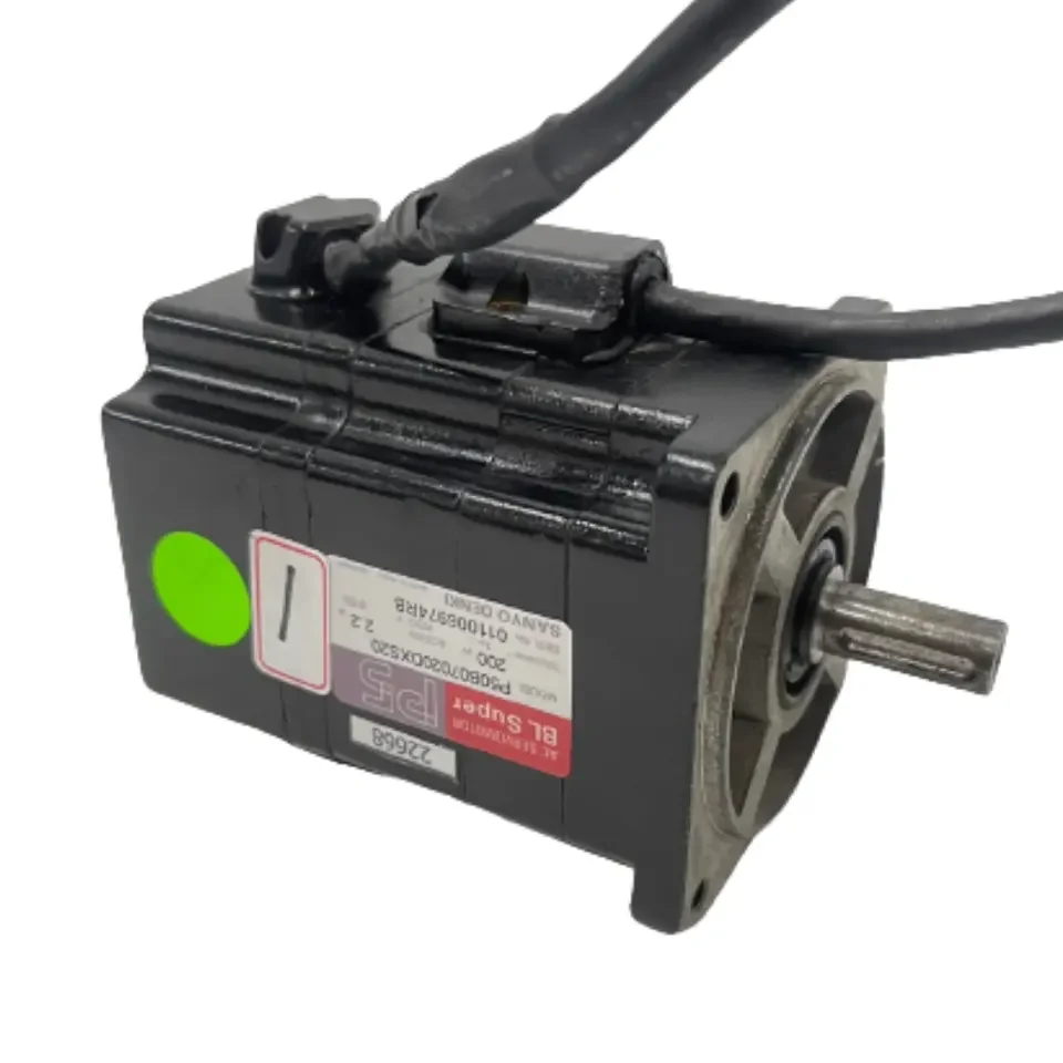 Effortless Shipping Sanyo Denki Bl Super P5 B Motor Black P50B07020DXS20 20A 31A AC Voltage 200V Produce Electronic Components