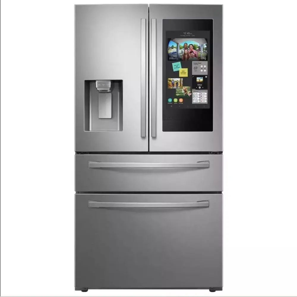 28 cu. ft. 4 Door French Door Refrigerator with 21.5 Touch Screen Family in Stainless Steel (11000005407131)