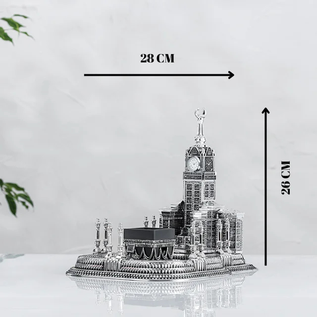 Islamic art decorative object MESCID-I HARAM best quality polyester crystal stone coating Ramadan wedding Eid home gift