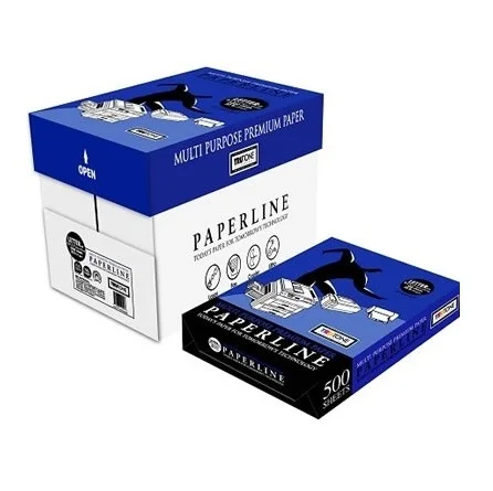 70 80 Gsm Paper Copy Paper Factory Cheap A4 Paper White Paperline / Paperbase Gold A4