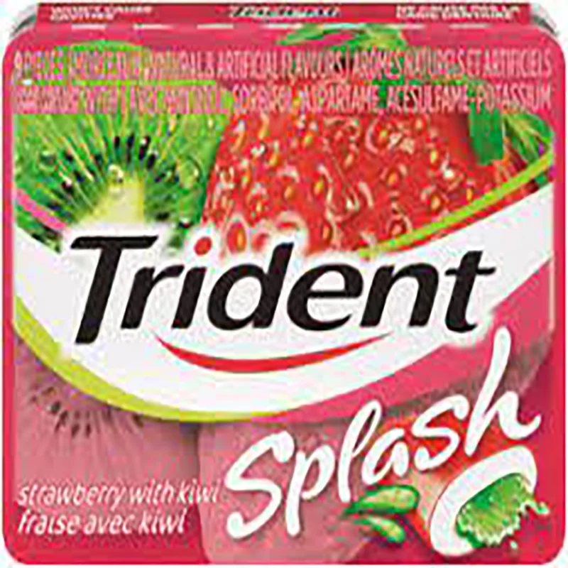 Лидер продаж жевательная резинка TRIDENT блистер с ароматом MENTHOLYPTUS 11 2 г