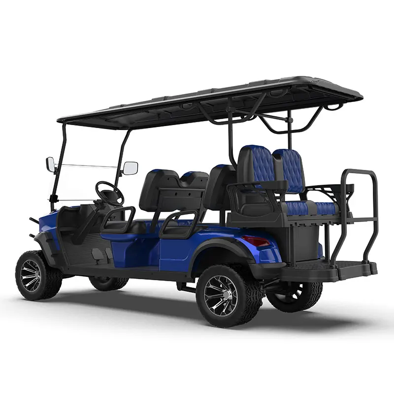 ODM Service for Exclusive Brand Agent Max 72V 6.5KW AC System Lithium Battery 2/4/6/8 Seater Off Road Electric Golf Cart