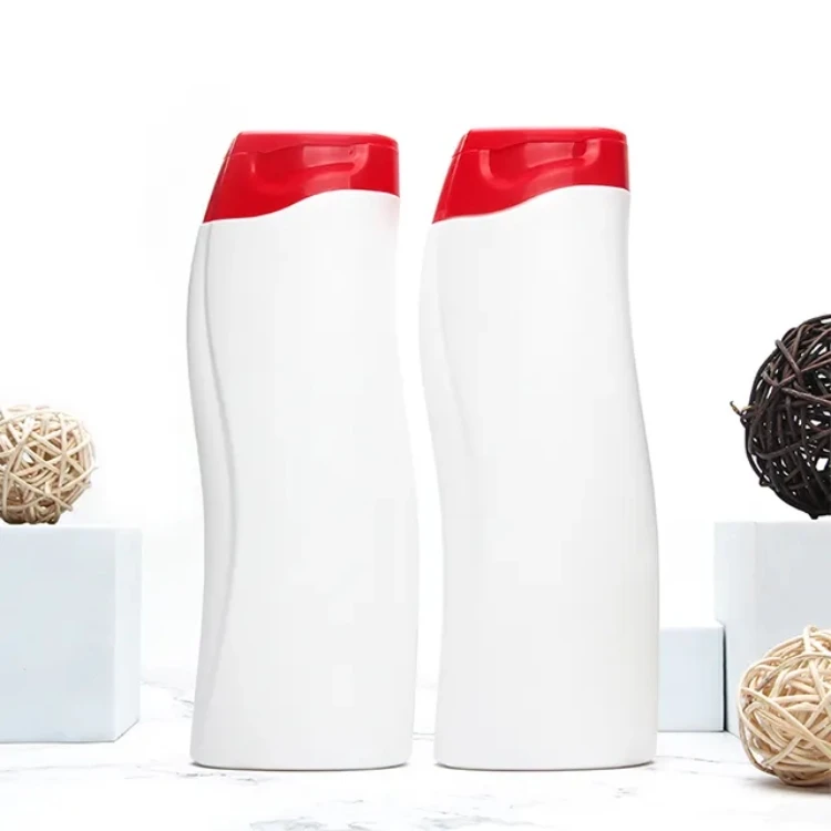 Custom Design Soft Touch Eco-Friendly Packaging 400ml Body Lotion Shampoo Bottle