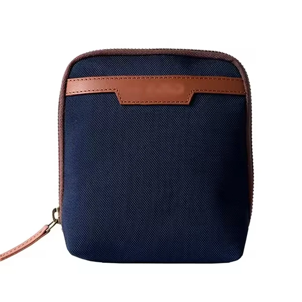 Wholesale Condense Tech Kit Canvas Leather EDC Kit Cable Organizer Waterproof Nylon Canvas Multi-Functional Travel Kit