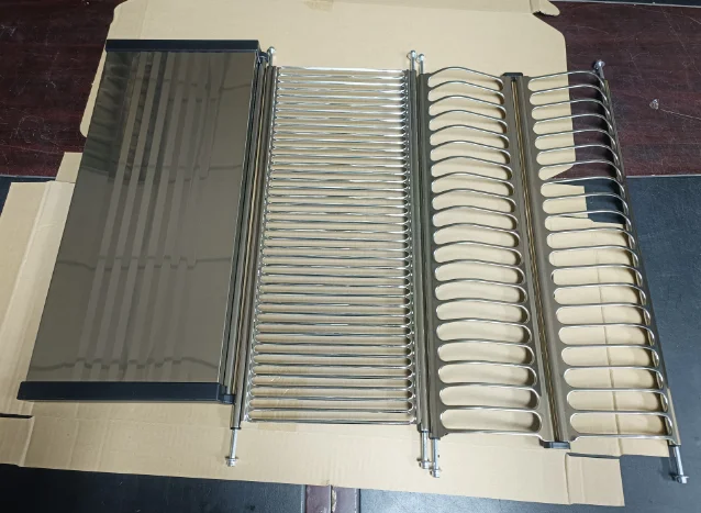 Modern Design Stainless Steel Dish Rack Built-in Kitchen Cupboard