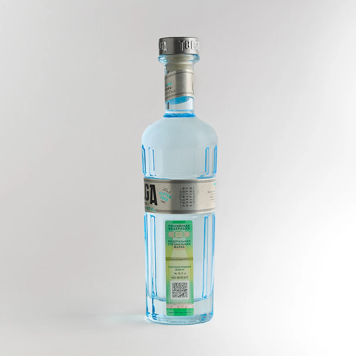 100 % Premium quality 500 ml 40% organic alcohol Artesian water Tolga Pure premium vodka for drinking