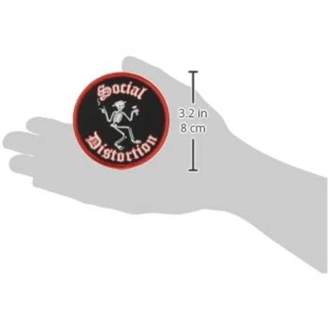 Visionary Ramones Black Eagle Large Back Patch, Multi-Colored