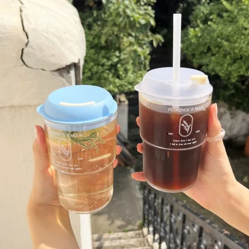 [Made in Korea] Reusable cup with lid 500ml - 9 colors / Custom logo printing service