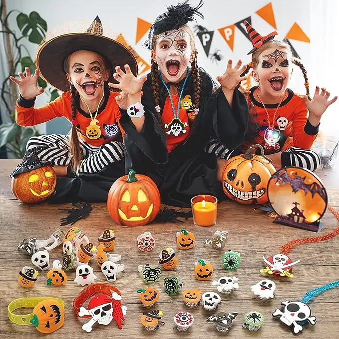 Halloween Wholesale Led Cheap Kids Bracelet Toy Light up Children Wrist Band Watch Flashing Led Children Party Gift