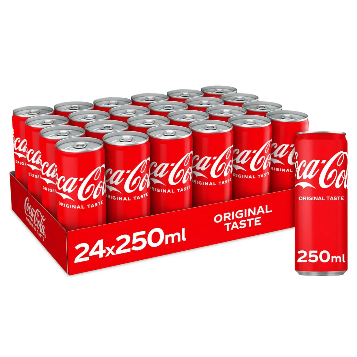 Coca-Cola оригинальный вкус 24x250 мл