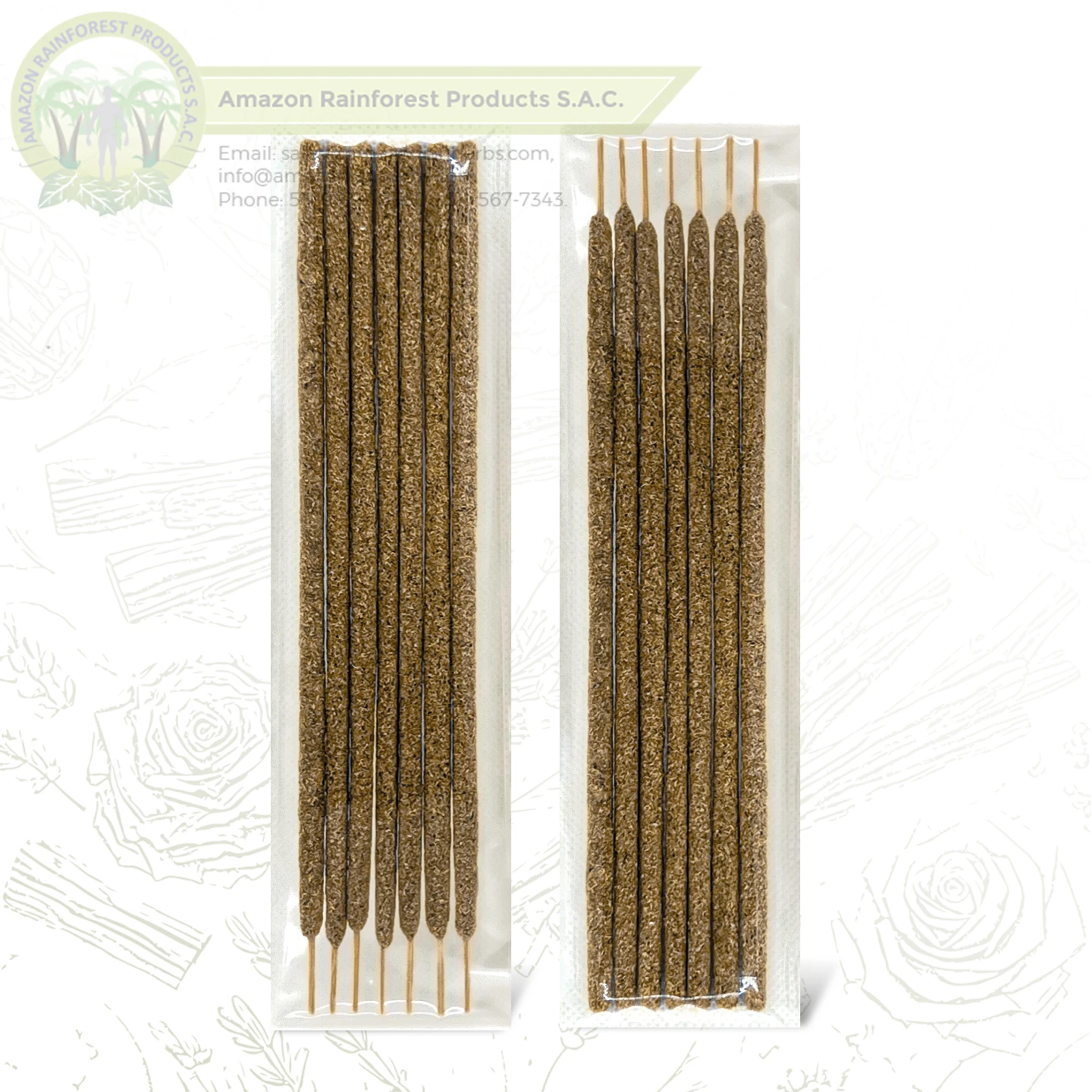 Palo Santo & Lavender Incense Sticks. Premium quality. Bag x 7 units. Artisan, handmade, sustainable and eco-friendly. PERU