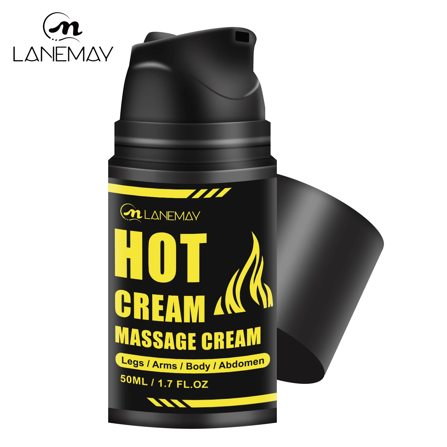 OEM Private Label Natural Best Body Slimming Hot Belly Cream Abdomen Fat Burning Cream Waist Rapid Weight Loss Cellulite Removal