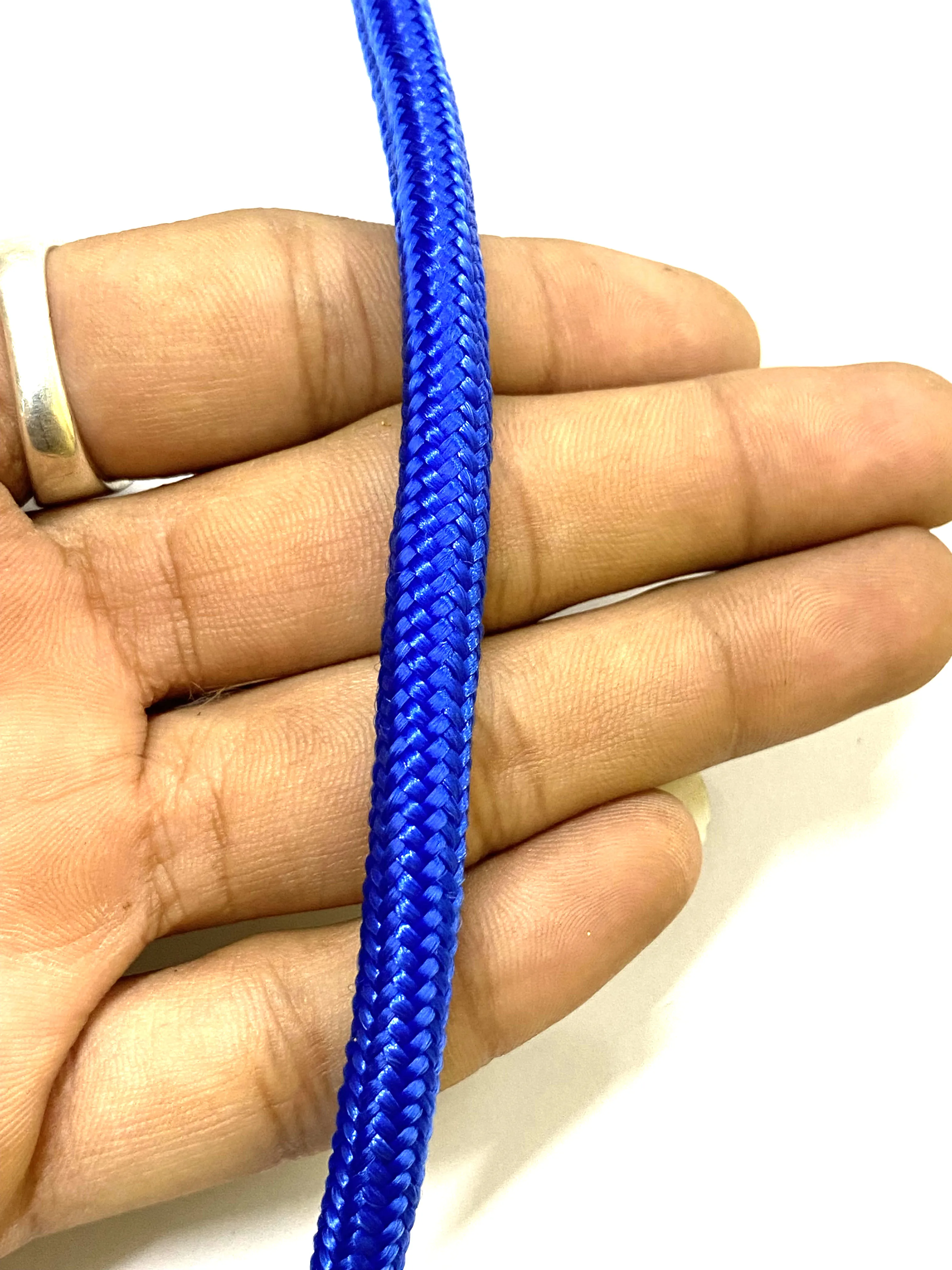 DIY Baby Pink 3 MM Braided Polyester Cotton Cords For Crafting Crochet And Home Decor Deals In Wholesale Customized Color