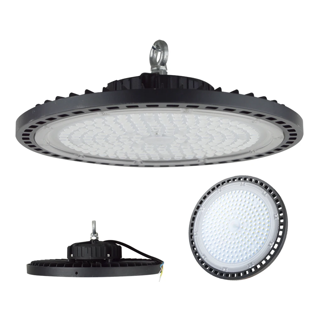 outdoor Industrial Lighting High Bay Light Professional high bay light ufo 100w 150w 200w For Exhibition Warehouse