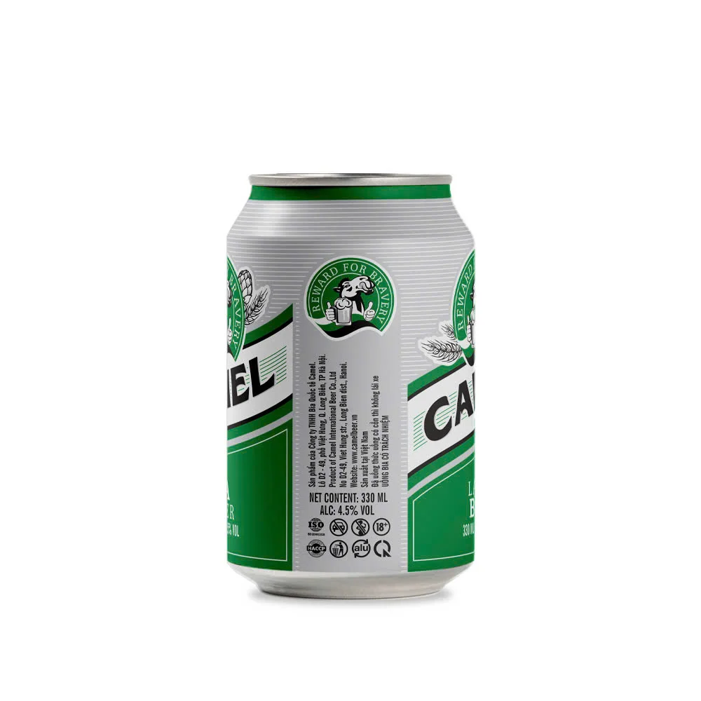 Alcoholic Beverage Cans Camel Lager Beer 330ml with OEM ODM for Global Markets