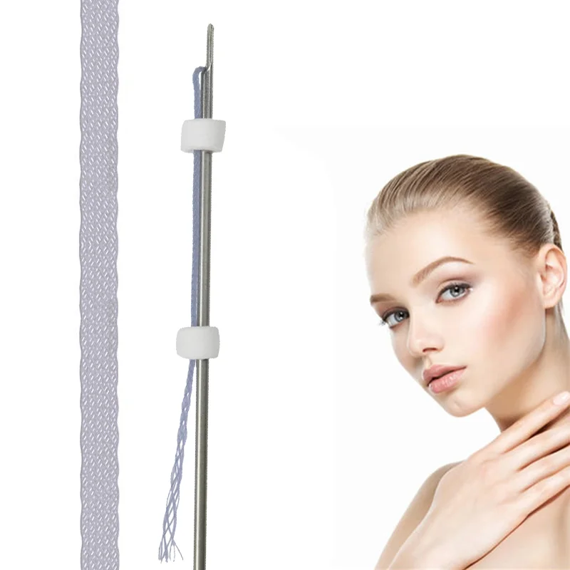 surgical suture fine effective face and body lifting aptos ultra v line hilo tensor lift mesh pcl thread