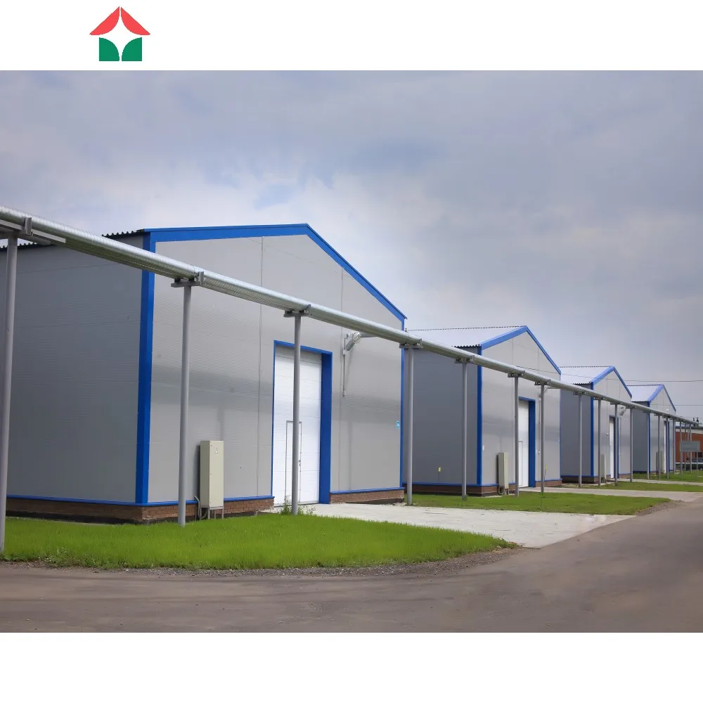 Prefabricated steel structure construction metal building house factory low cost prefab