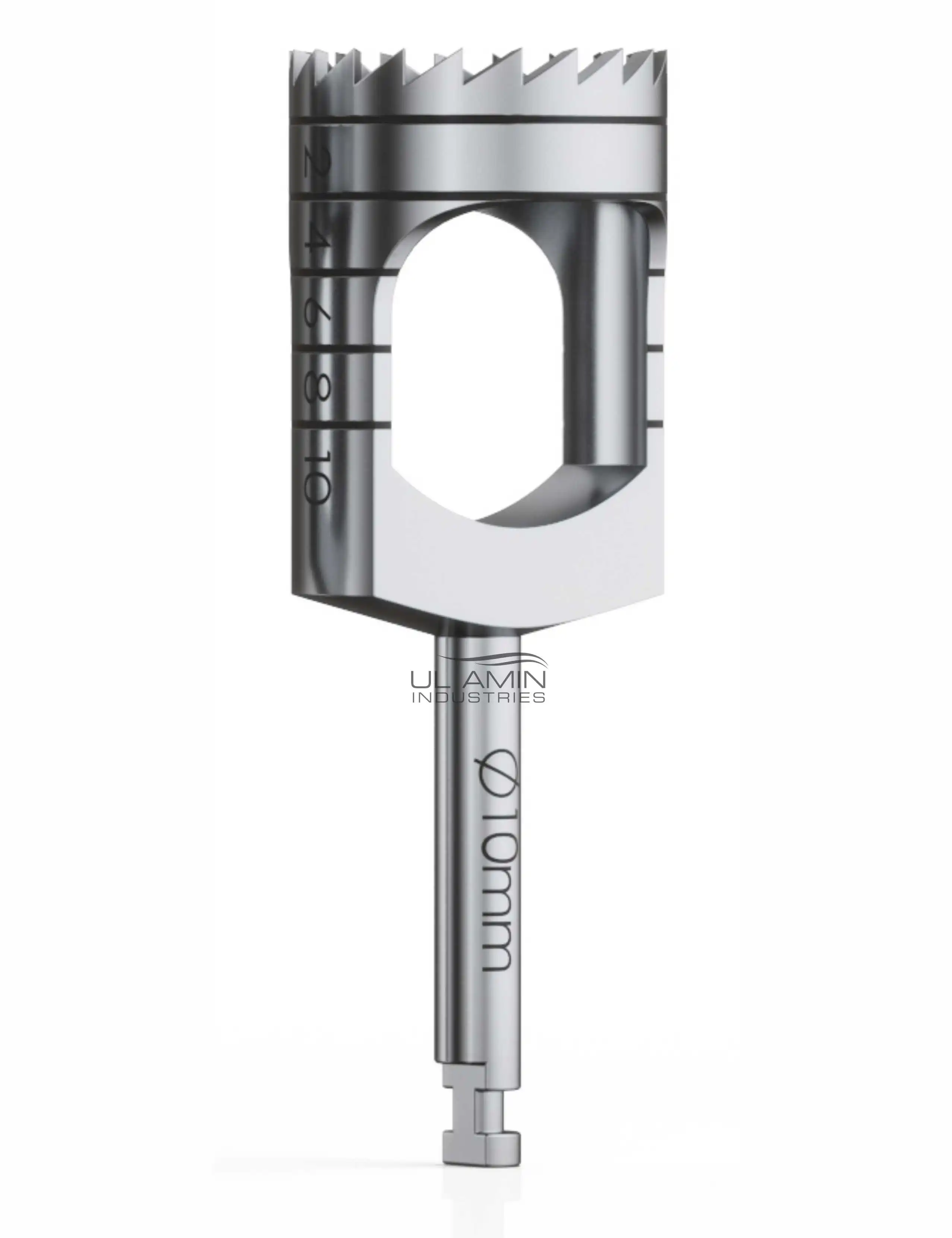 UL AMIN Высокое качество 10 мм трефиновые дрели для имплантации зубов хирургические инструменты инструмент из нержавеющей стали глубина Метки ручной CE Dental