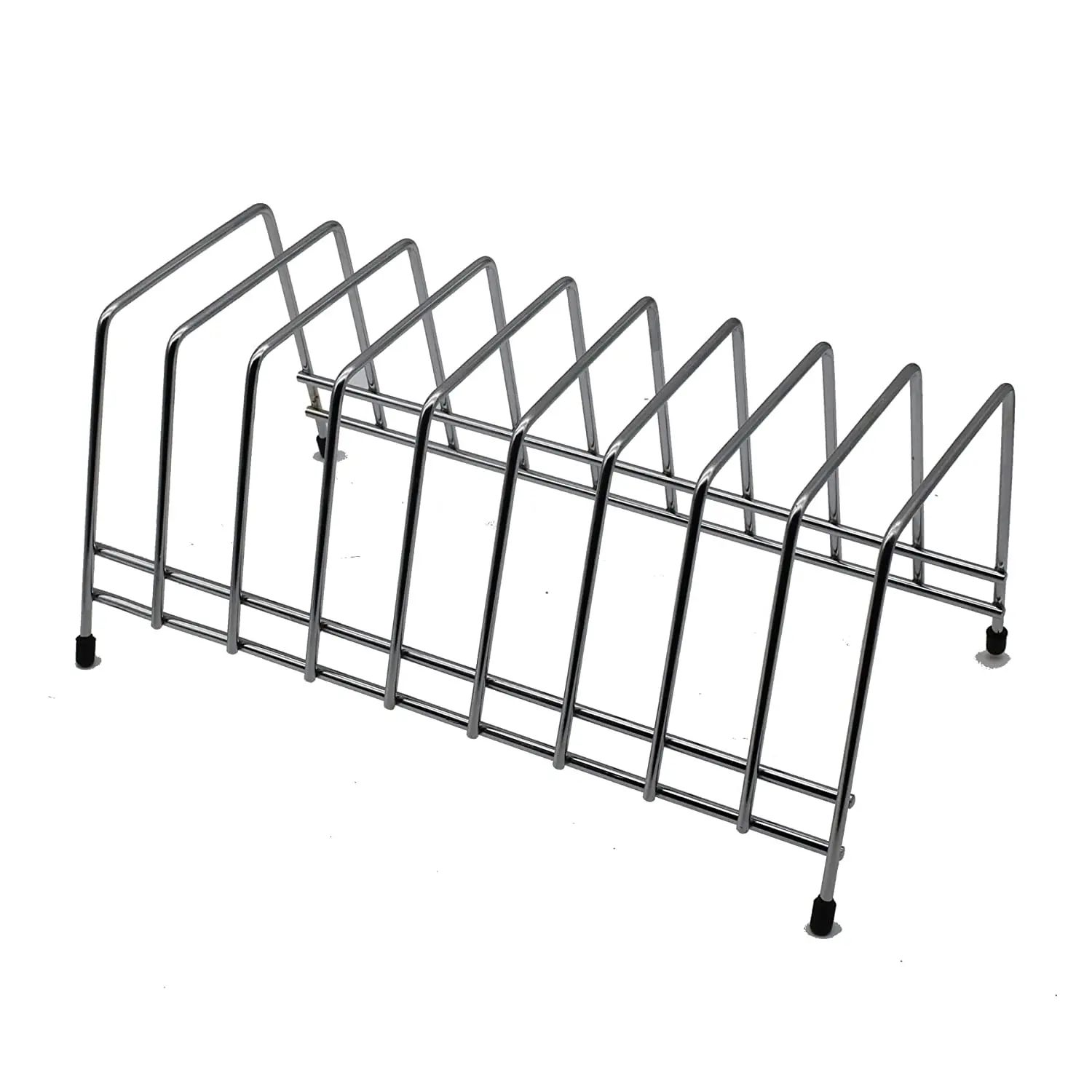 Premium Quality New Plate Rack for Kitchen Cabinets Plate Stand  Plate Rack Thali stand for Kitchen Stainless  Chrome