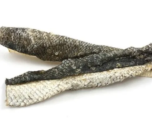 Настраиваемая жевание кожи лосося для собак, экспортная смесь с высоким содержанием белка и ингредиентом еды: производство OEM, оптовые скидки