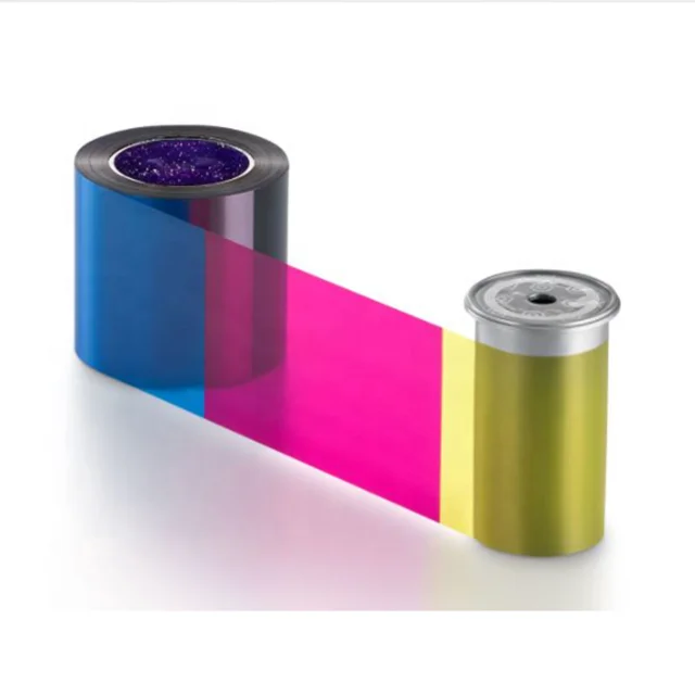 Card Printer Ribbon Datacard 525100-004 YMCKT Ribbon For Entrust DS1 and DS2 ID card printers