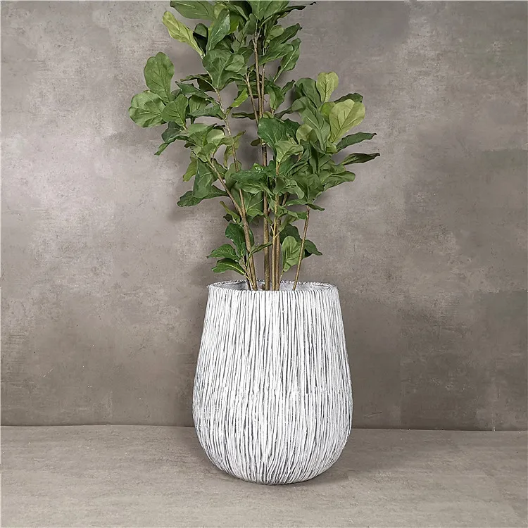 Nordic style vertical pattern drop basin combination indoor outdoor garden outdoor garden plant club micro landscape decoration
