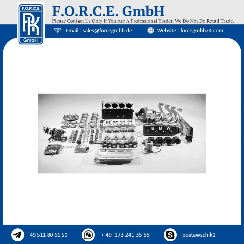 100% Genuine Engine Automotive Spare Parts Of All Models BMW Car FORCE GMBH Wholesale Supplier