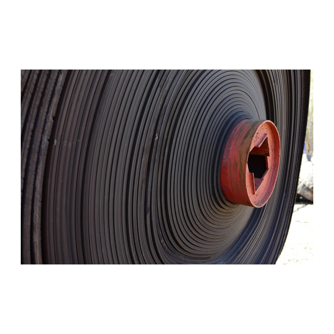 High Quality assurance heat resistant used rubber conveyor belts scrap usa tread rubber belt rubber v belt
