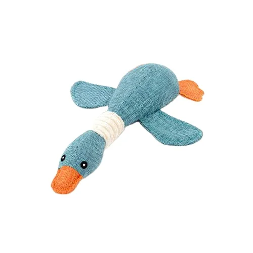 Dog Toys Duck Tough Squeak Dogs Toy Squeaky Pet Playing for Teething Personalized Soft Toys Travel Customized Pet Products T/T