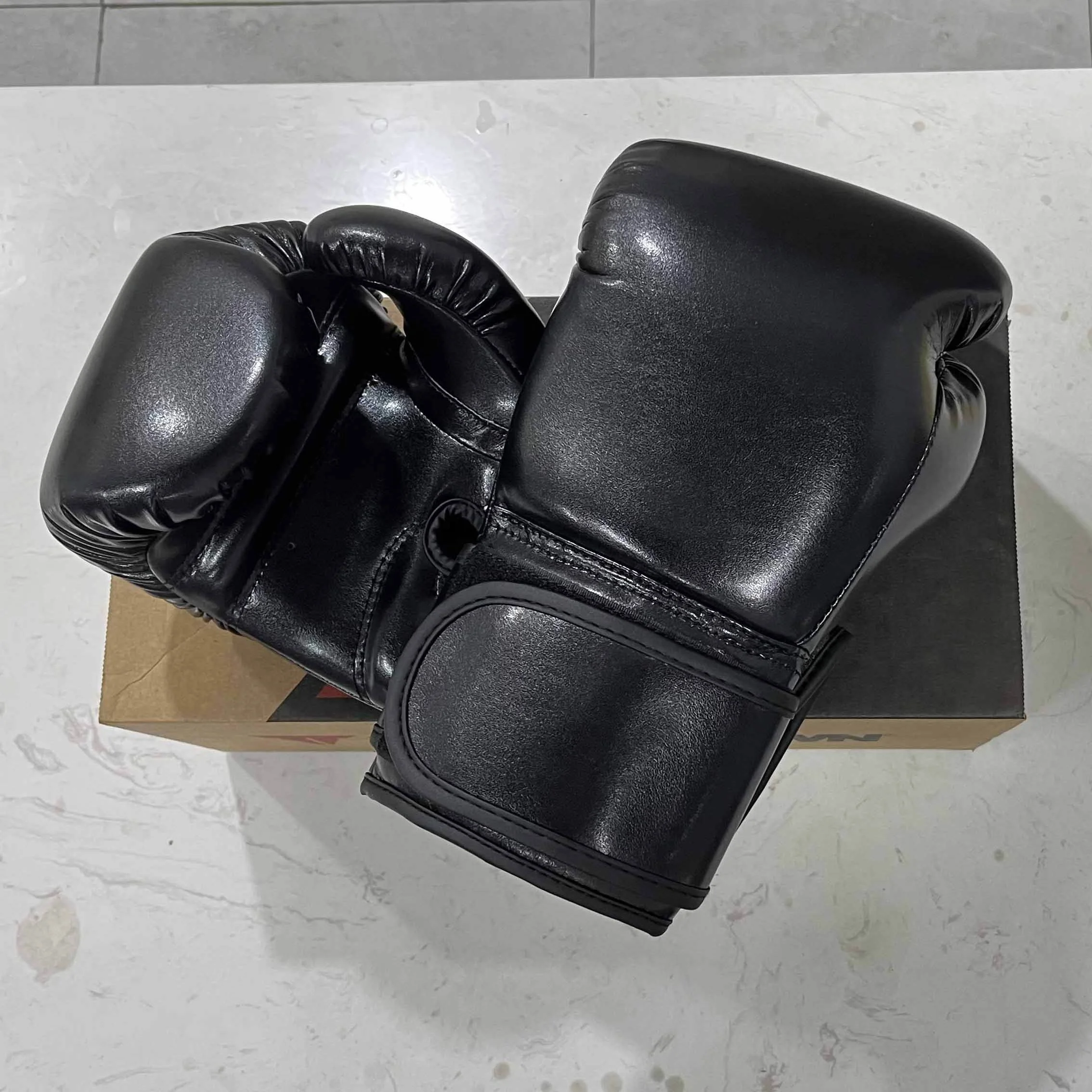 Manufacturer Supplier Custom Logo 8oz/10oz/12oz/14oz/16oz Pu Leather Training Boxing Gloves
