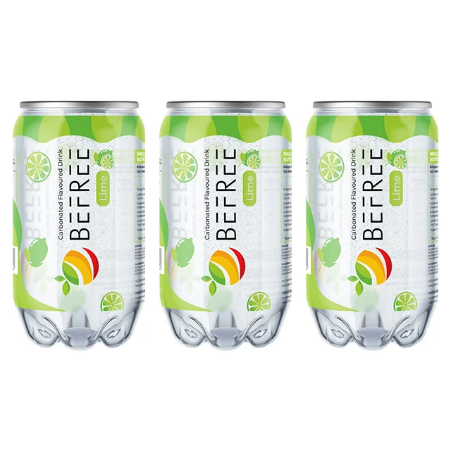 Hot Selling Online Beverage 350ml Multiple Fruit Flavor Soda Sparkling Beverage Online Customization Halal Malaysia Carbonated