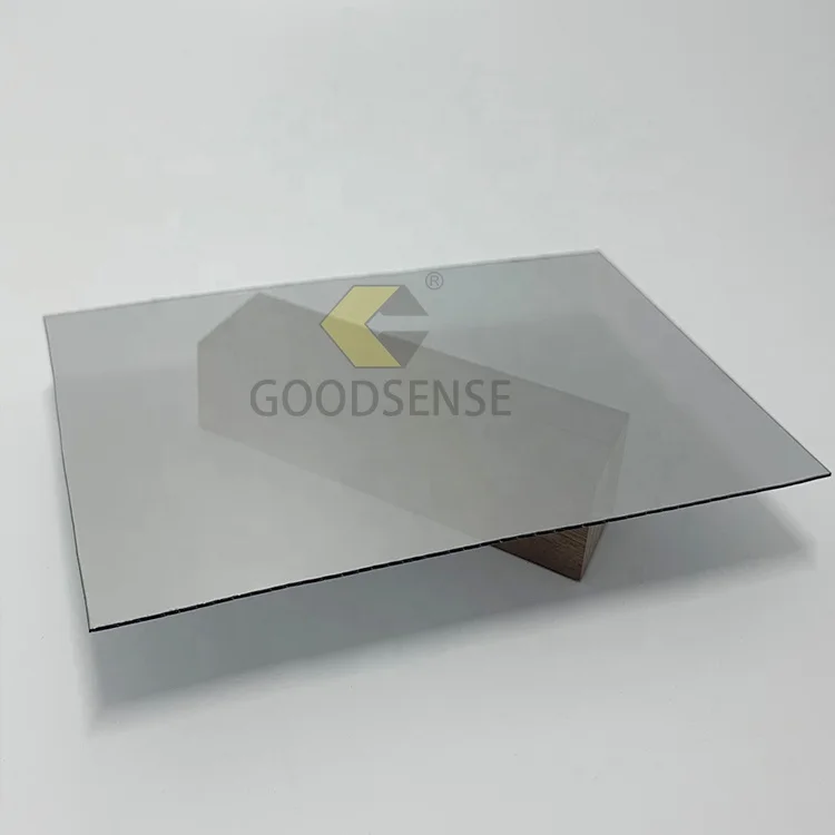 Goodsense Custom Acrylic Hard Two Way Mirror Sheet Supplier Color PMMA Lucite  Half Peep Glassless Mirror for Endless Mirror