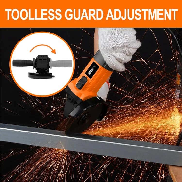 Factory direct 1400w 115mm marble cutter polisher corded portable electric Angle Grinder