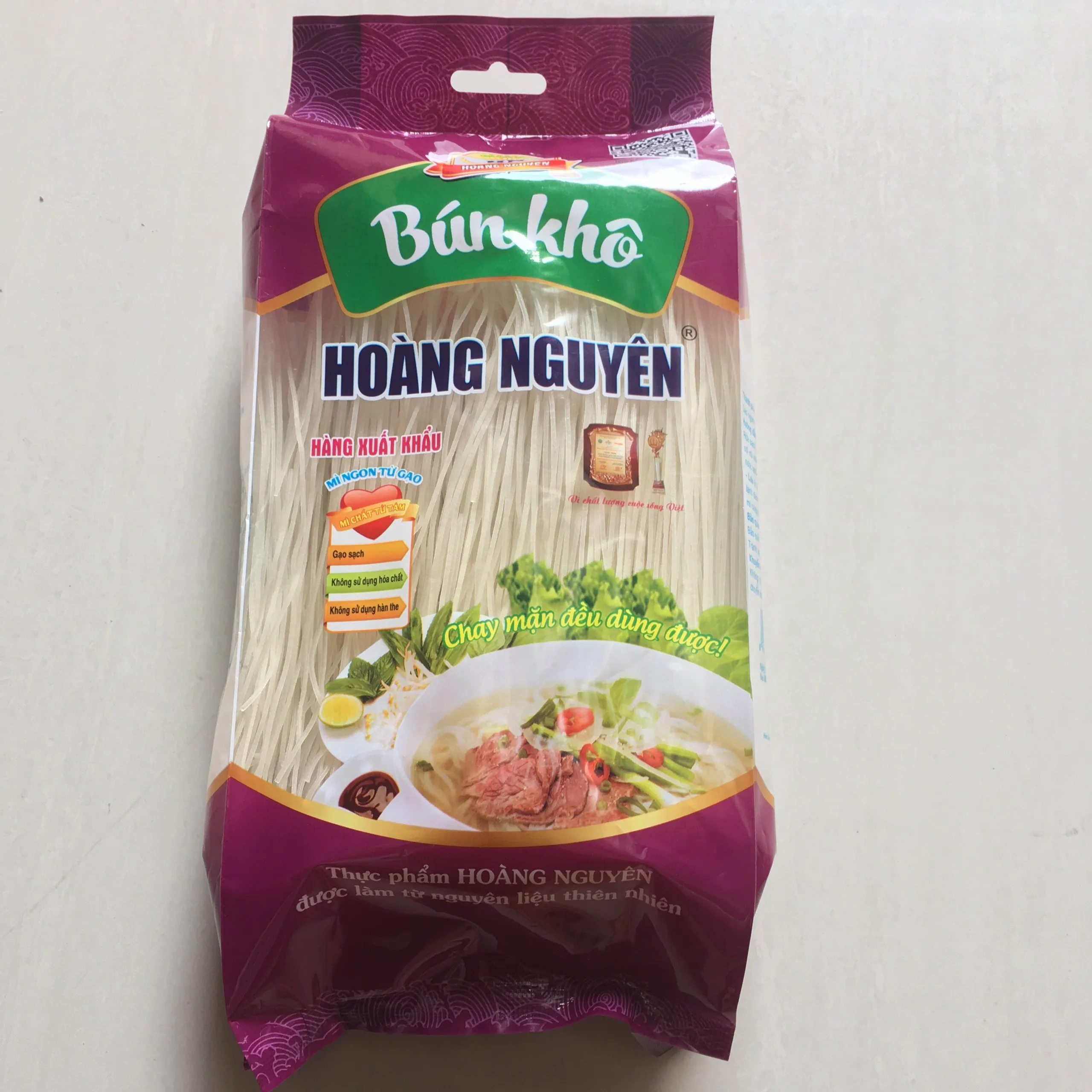 Rice Noodles High Quality Good Tasting Food OCOP Bag Made In Vietnam Manufacturer
