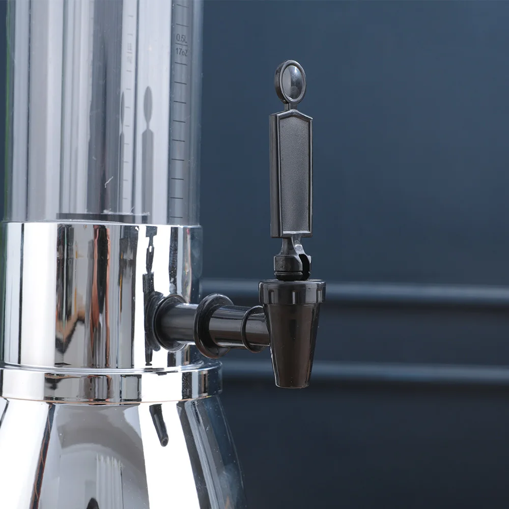 Hot sale Clear Beverage Tower juice Dispenser With Ice Tube 3L Beer Tower Dispenser