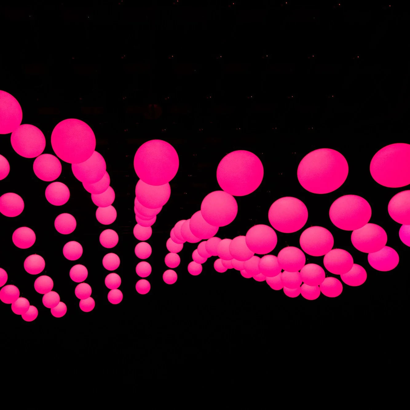 led hanging light ball dmx control