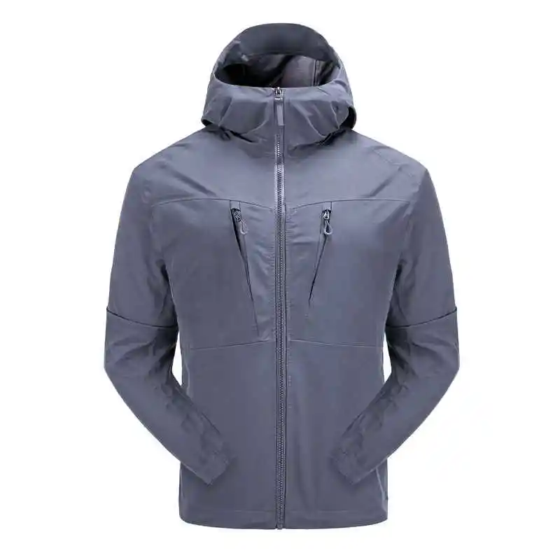 2023 Polyester Shell Material Cheap Price Street Wear Men High Quality Wholesale Full Sleeves Men Softshell Jacket